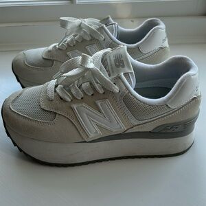 New Balance Women’s 574 Platform Sneakers, Size 6